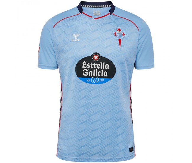 Celta de Vigo Hummel Mens Home  Soccer Jersey 2025