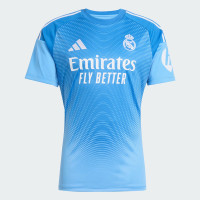 Real Madrid Mens Home Goalkeeper Soccer Jersey 2025