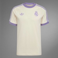 Real Madrid Adult Adicolor Classics 3-Stripes Soccer Jersey 2024