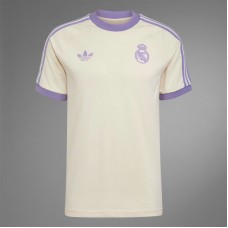 Real Madrid Adult Adicolor Classics 3-Stripes Soccer Jersey 2024