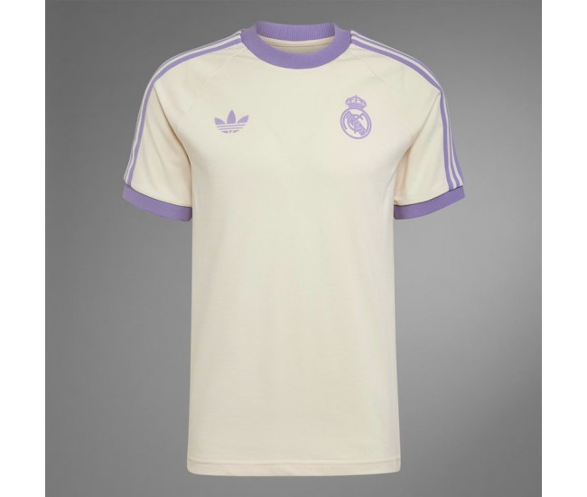 Real Madrid Adult Adicolor Classics 3-Stripes Soccer Jersey 2024