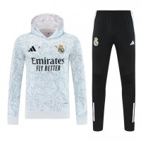 Real Madrid Mens Hooded Training Sweat Soccer Tracksuit 2025