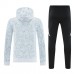 Real Madrid Mens Hooded Training Sweat Soccer Tracksuit 2025