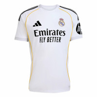 Real Madrid Mens Home Soccer Jersey 2025