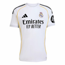 Real Madrid Mens Home Soccer Jersey 2025