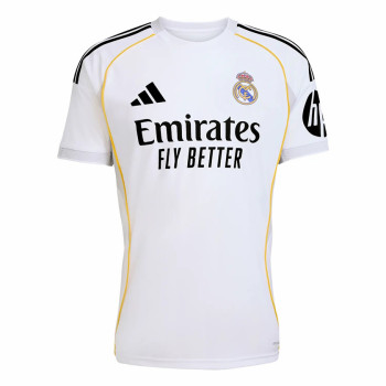 Real Madrid Mens Home Soccer Jersey 2025