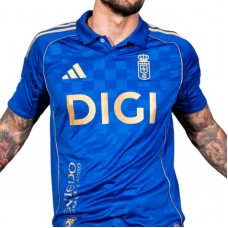 Real Oviedo Mens Centenary Home Soccer Jersey 2025