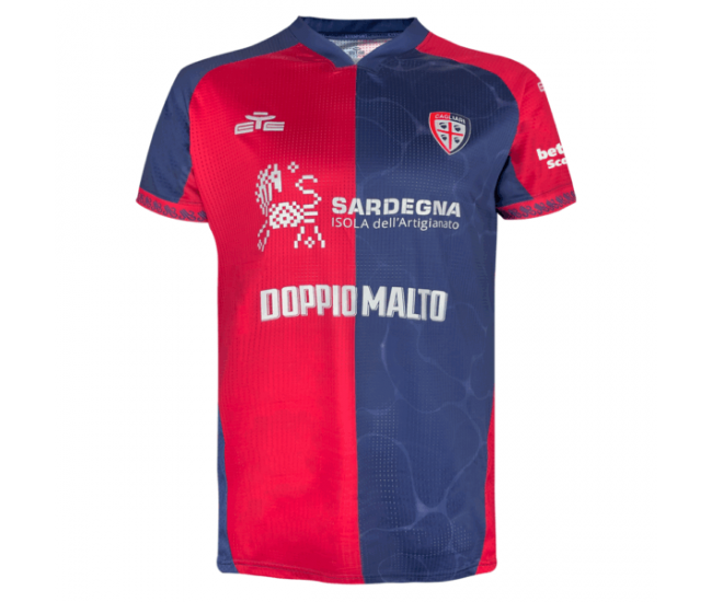 Cagliari Calcio Mens Home Soccer Jersey 2025