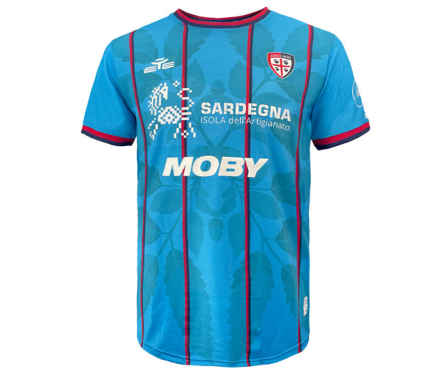 Cagliari Calcio Mens Third Soccer Jersey 2025-26