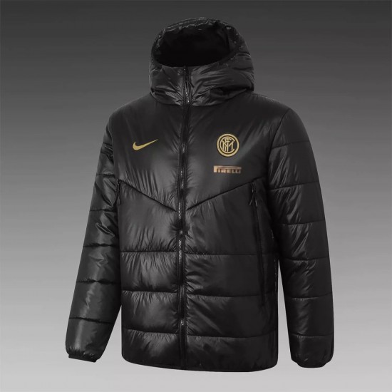 Inter Milan Training Winter Jacket Black 2020 2021