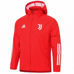 Juventus Red Training Storm Jacket 2020 2021