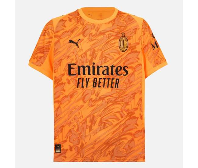 AC Milan Mens Goalkeeper Away Soccer Jersey 2025