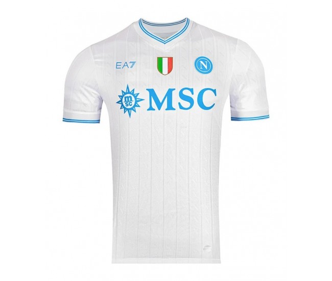 SSC Napoli Mens Euro Away Soccer Jersey 2025