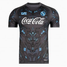 SSC Napoli Mens Ebony Training Jersey 2025 SSC Napoli Mens Ebony Training Jersey 2025