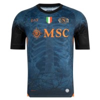 SSC Napoli Mens Halloween Blue Soccer Jersey 2025