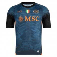 SSC Napoli Mens Halloween Blue Soccer Jersey 2025