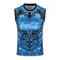 SSC Napoli Mens Sky Blue Training Soccer Singlet 2025