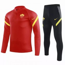 Roma Presentation Soccer Tracksuit Red 2020 2021