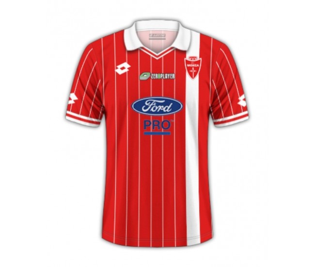 AC Monza Mens Home Soccer Jersey 2025