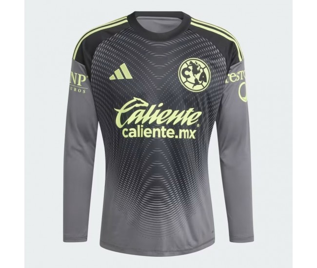 Club America Mens Goalkeeper Long Sleeve Soccer Jersey 2025