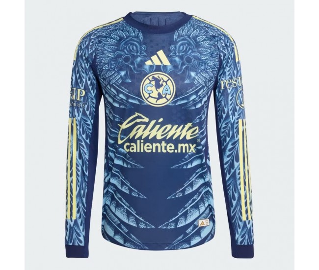 Club America Mens Away Long Sleeve Soccer Jersey 2025