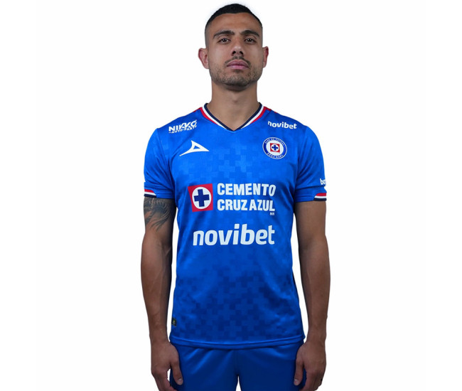 Cruz Azul Mens Home Soccer Jersey 2025