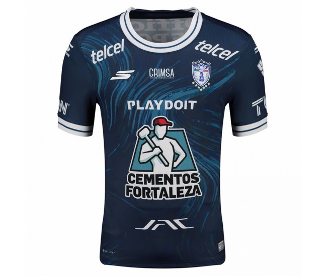 Pachuca Charly Mens Away Soccer Jersey 2025