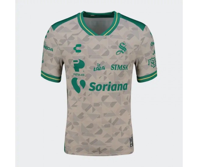 Santos Laguna Charly Mens Away Soccer Jersey 2025