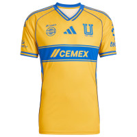 Tigres UANL Mens Home Soccer Jersey 2025