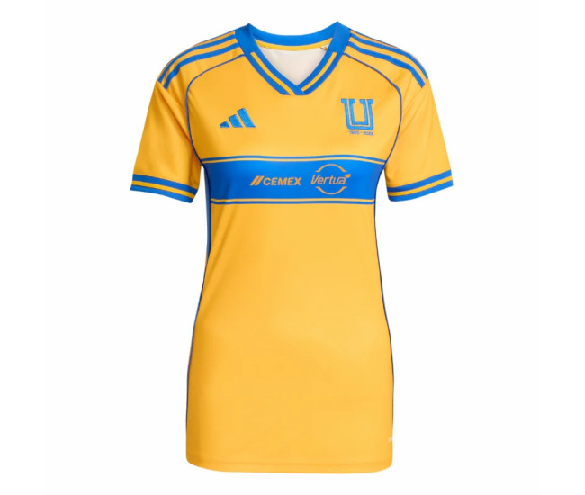 Tigres UANL Womens Home Soccer Jersey 2025
