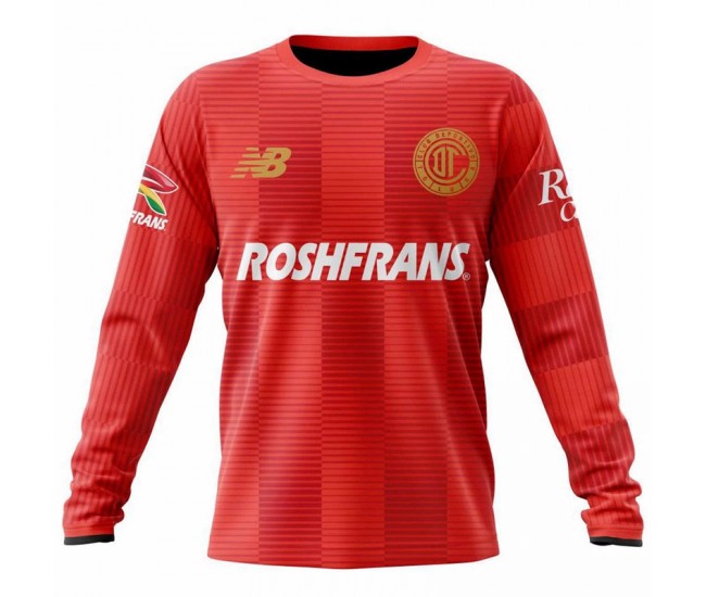 Toluca Mens Home Long Sleeve Soccer Jersey 2025
