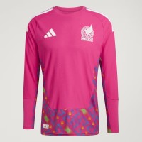 Mexico Mens Goalkeeper Long Sleeve Soccer Jersey 2026