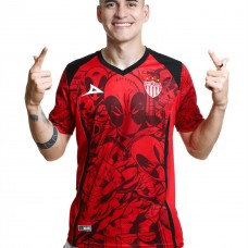 Necaxa Mens Deadpool Soccer Jersey 2025