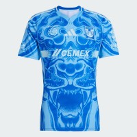 Tigres UANL Mens Away Soccer Jersey 2025