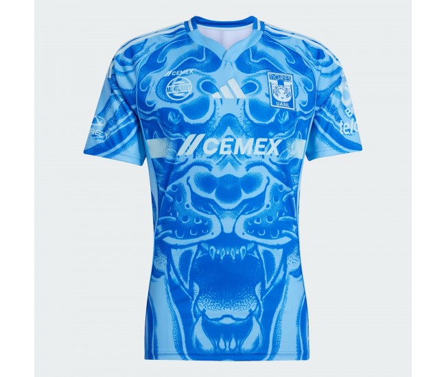 Tigres UANL Mens Away Soccer Jersey 2025