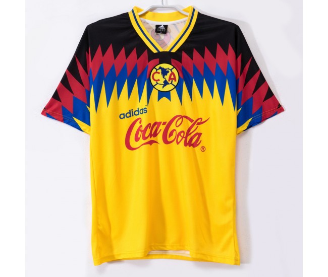 Club America Men Home Retro Soccer Jersey 1995