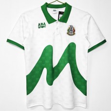 Mexico Men Away Retro Soccer Jersey 1995
