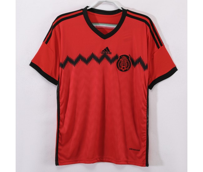 Mexico Men Away Retro Soccer Jersey 2014