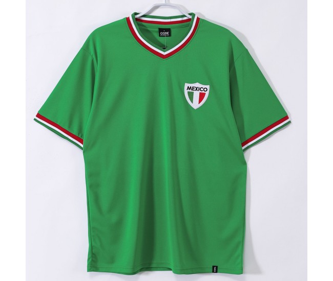 Mexico Men Home Retro Soccer Jersey 1970