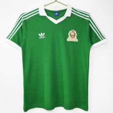 Mexico Men Home Retro Soccer Jersey 1986