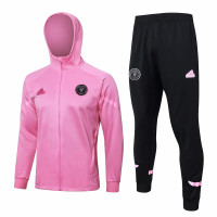 Inter Miami CF Pink Training Hooded Presentation Football Tracksuit 2024