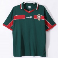 Morocco Men Home Retro Soccer Jersey 1998