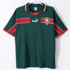 Morocco Men Home Retro Soccer Jersey 1998 Morocco Men Home Retro Soccer Jersey 1998