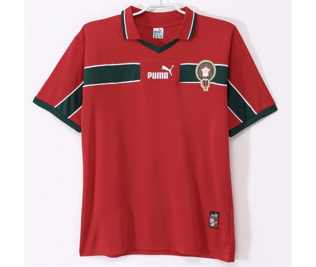 Morocco Men Third Retro Soccer Jersey 1998