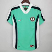 Nigeria Men Home Retro Soccer Jersey 1998
