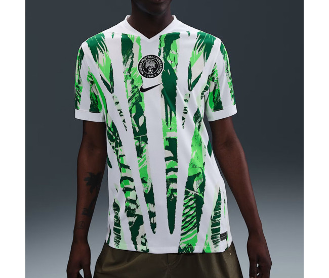 Nigeria Mens Away Soccer Jersey 2025