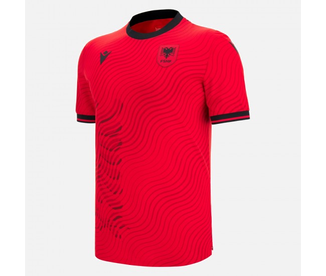 Albania Mens Home Soccer Jersey 2026
