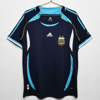 Argentina Away Retro Soccer Jersey 2006