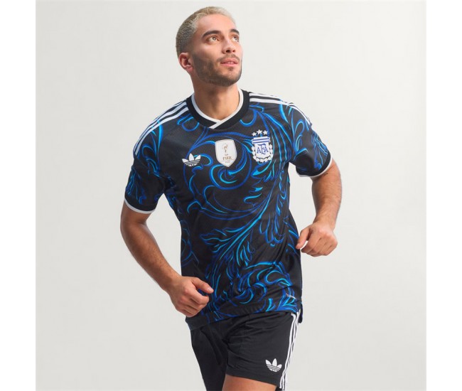 Argentina Mens Away Authentic Soccer Jersey 2026