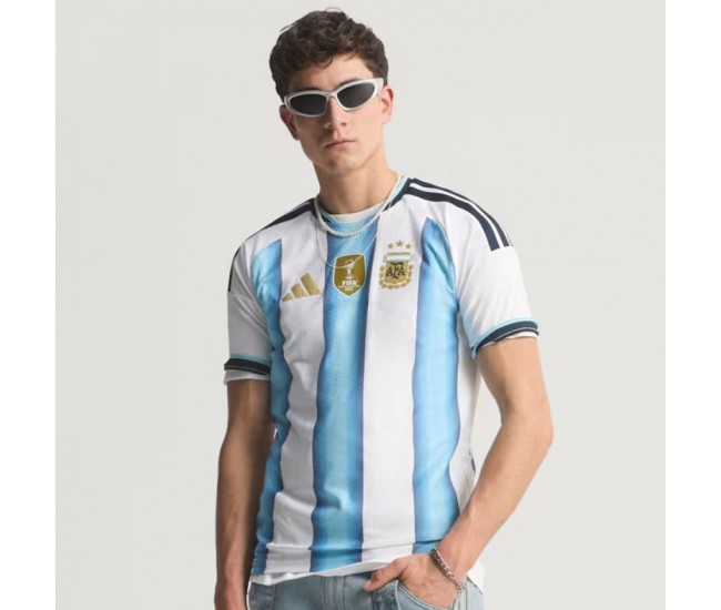 Argentina Mens Home Authentic Soccer Jersey 2026